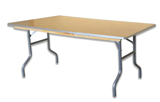 Picture of TABLE, BANQUET 6' (wood/bar)