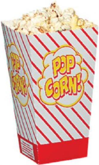 Picture of POPCORN, BOX 8 OZ (50)