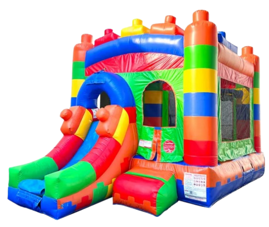 Picture of BOUNCEHOUSE,W/Slide Block(WET/DRY)