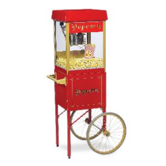 Picture of POPCORN MACHINE, SMALL W/cart(8oz)