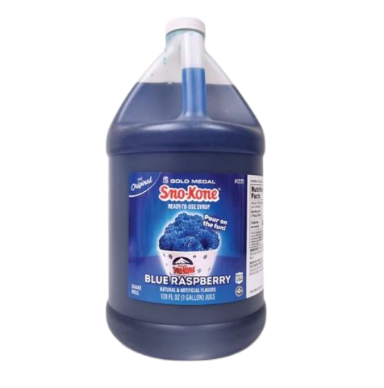 Picture of SLUSHY/SNO, 1 GAL BLUE RASP