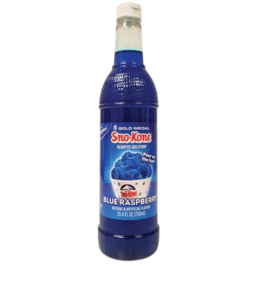 Picture of SNO CONE SYRUP 25OZ BLUE RAS
