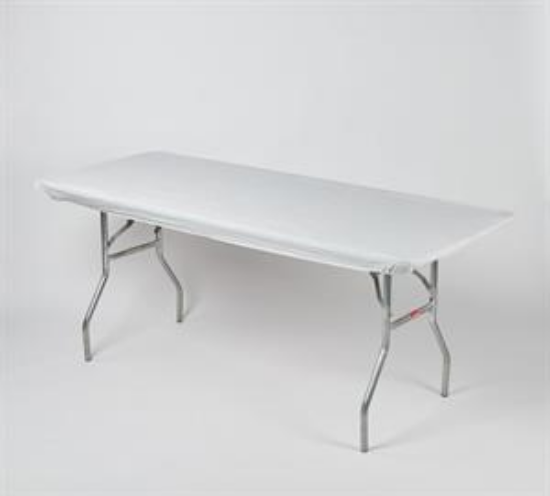 Picture of TABLECOVER, 8' PLASTIC WHITE