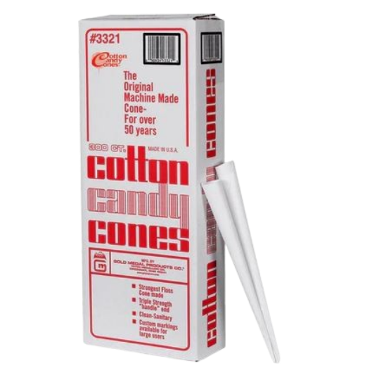 Picture of COTTON CANDY, CONE (50 Pack)