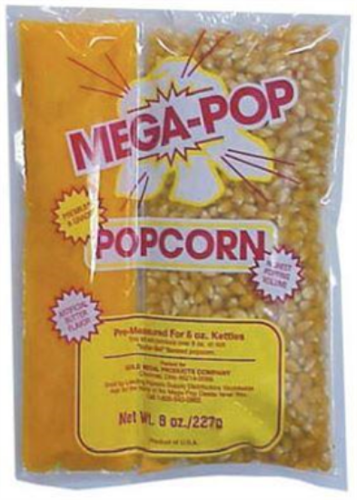 Picture of POPCORN, 3/1 8OZ (SERVES 8)
