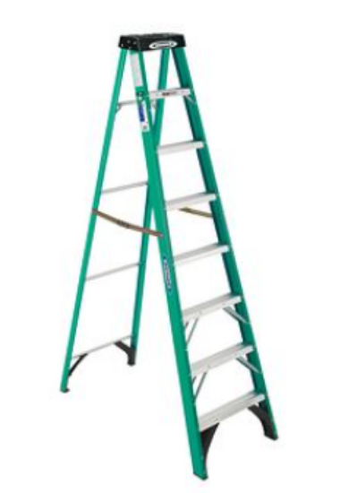Picture of LADDER, STEP 8' FIBERGLASS