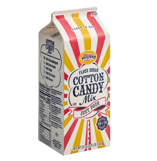 Picture of COTTON CANDY, BUBBLE GUM (SERVE 60)