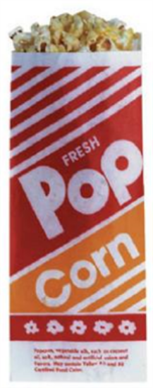 Picture of POPCORN, BAGS Paper (50)