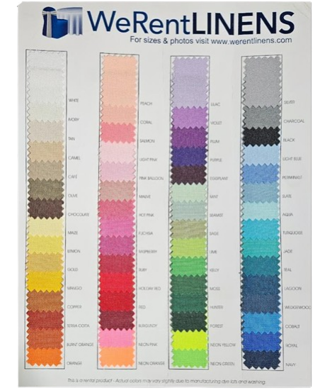 Picture of LINEN, 120" RD (5'RD/CT FL)SP/ORDER