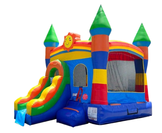Picture of BOUNCE HOUSE,W/Slide Smile(WET/DRY)